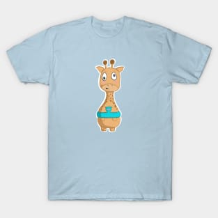 Uncomfortable Giraffe T-Shirt